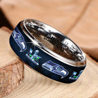 Seattle Seahawks 2025 Super Bowl LX Champions Custom Alloy Ring – GNE5007