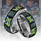 Seattle Seahawks 2025 Super Bowl LX Champions Custom Alloy Ring – GNE5008