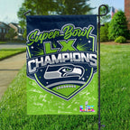 Seattle Seahawks 2025 Super Bowl LX Champions Double-side Garden Flag – TMTHU4066