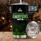 Seattle Seahawks 2025 Super Bowl LX Champions Tumbler Cup – GNE5029