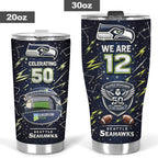 Seattle Seahawks 50th Anniversary Tumbler Cup – TMTHU3319