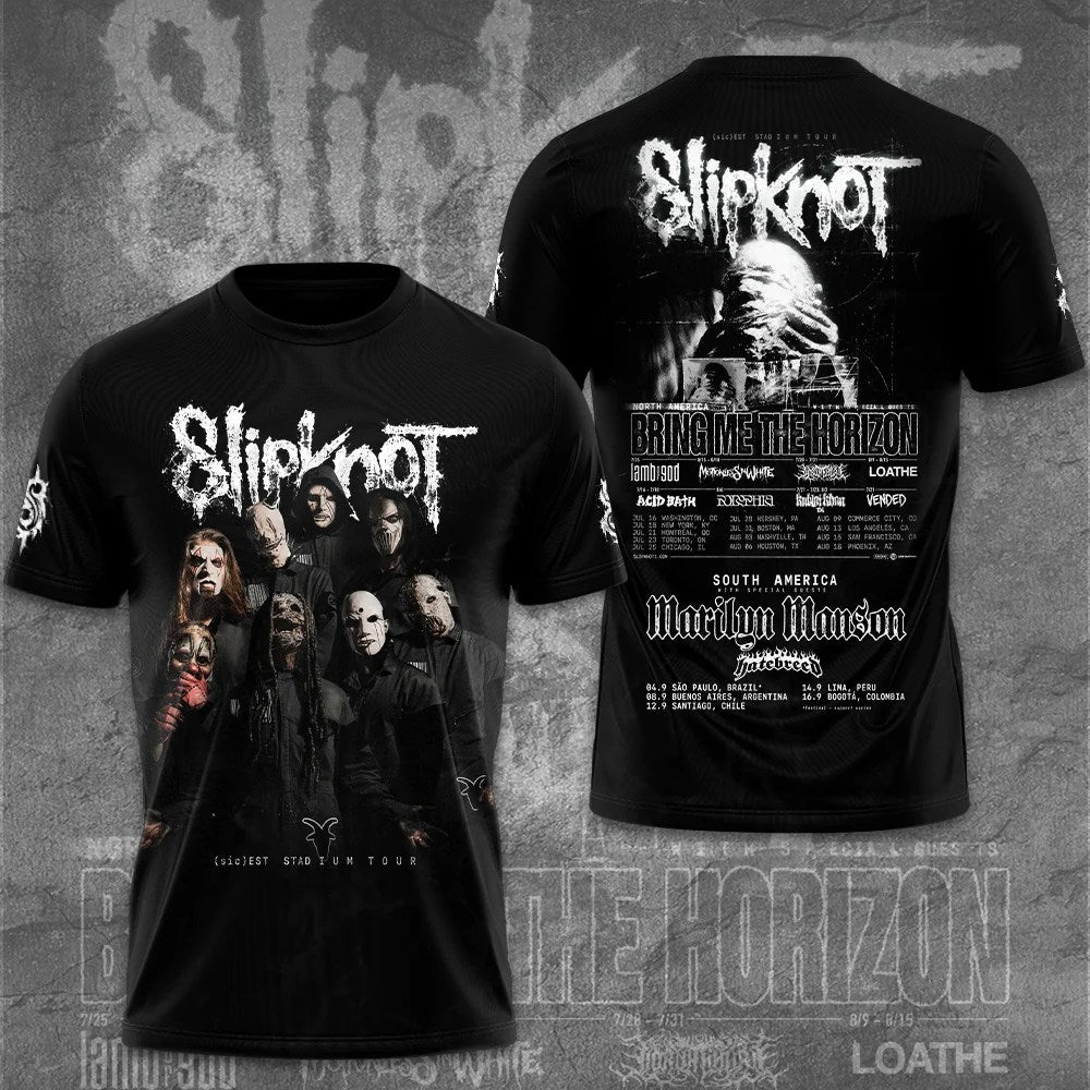 Slipknot Tour 2027 3D Apparel – GNE8921
