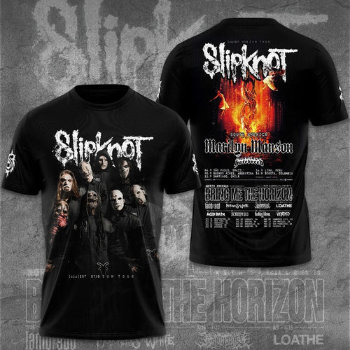 Slipknot Tour 2027 3D Apparel – GNE8922
