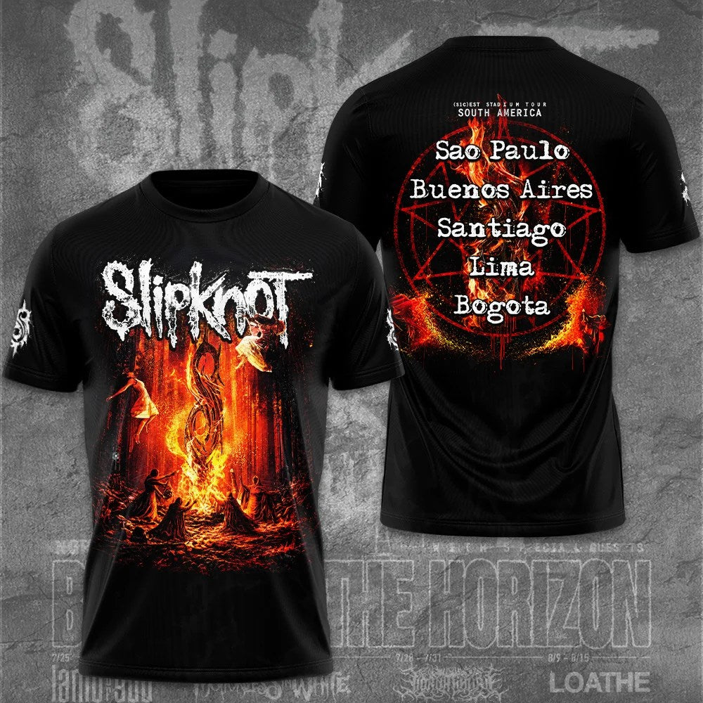 Slipknot Tour 2027 3D Apparel – GNE9002