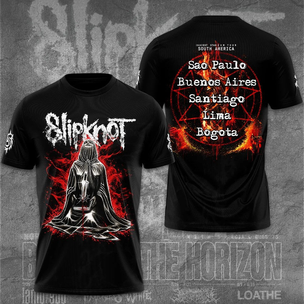 Slipknot Tour 2027 3D Apparel – GNE9004