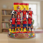 Spain National Team 2026 FIFA World Cup Champions Custom Shape Acrylic Plaque – TMTHU7723