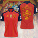 Spain National Team 2026 FIFA World Cup Champions 3D Apparel – TANTN24389