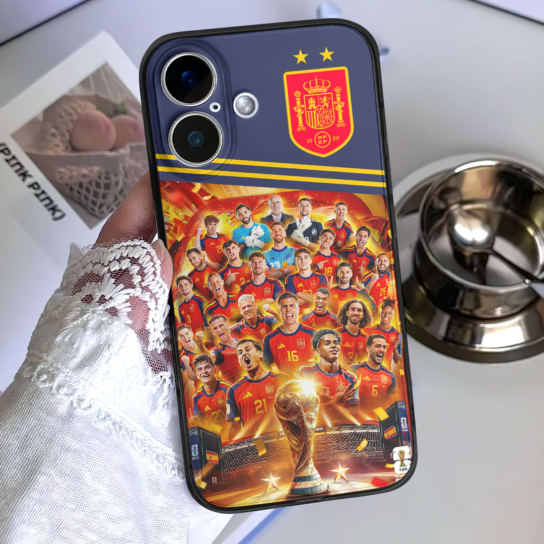 Spain National Team 2026 FIFA World Cup Champions Phone Case – HOATT19578
