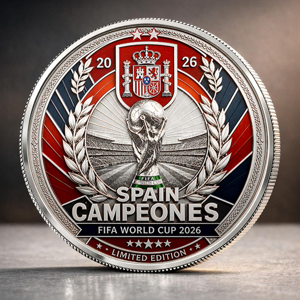 Spain National Team 2026 FIFA World Cup Champions Commemorative Coin – HOATT19769