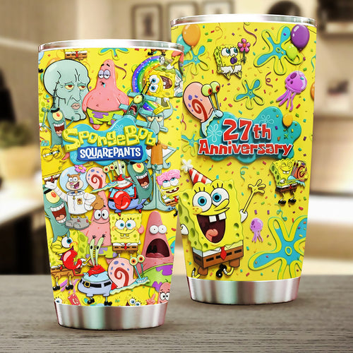 SpongeBob SquarePants 27th Anniversary Tumbler Cup – TMTHU3665