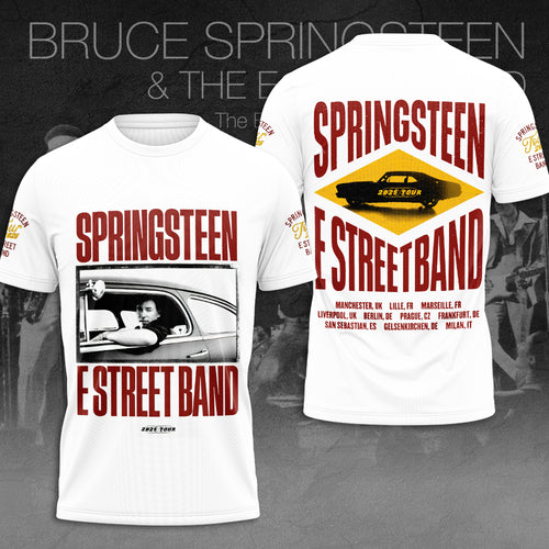 Bruce Springsteen x The E Street Band 2025 Tour 3D Apparel – TANTN16850
