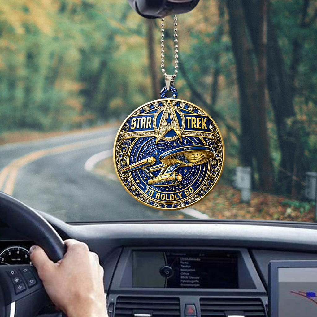 Star Trek Custom shape 2-sided Acrylic Car Ornament – HOATT16996