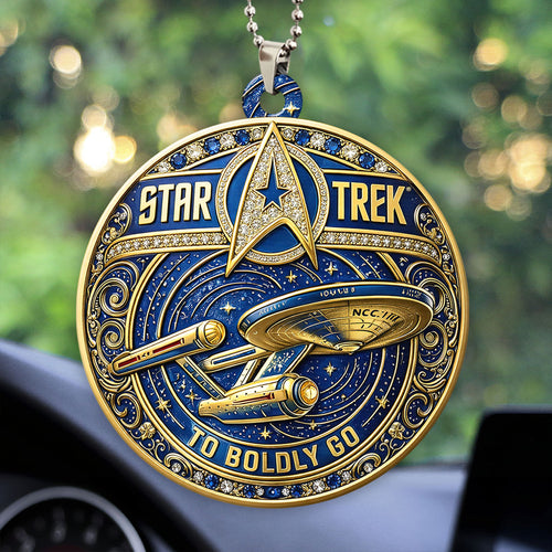Star Trek Custom shape 2-sided Acrylic Car Ornament – HOATT16996