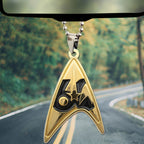 Star Trek 60th Anniversary Custom shape 2-sided Acrylic Car Ornament – TMTHU4202