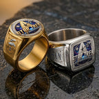 Star Trek 60th Anniversary 2026 3D Engraved Ring – TMTHU6653