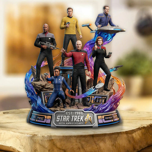 Star Trek 60th Anniversary 2026 Custom Shape Acrylic Plaque – TMTHU4828