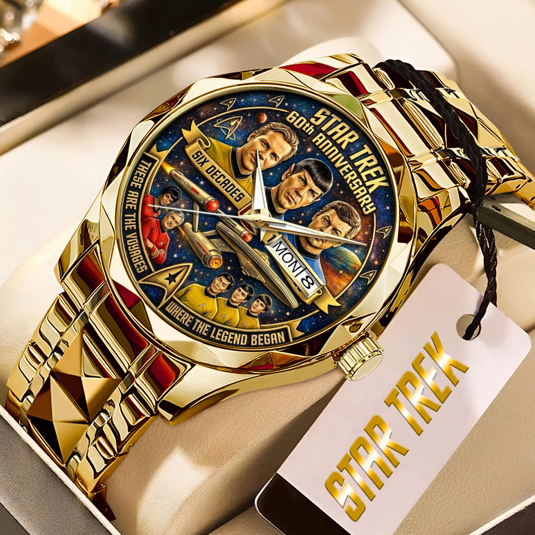 Star Trek 60th Anniversary 2026 Alloy Luxury Quartz Watch – TMTHU4662