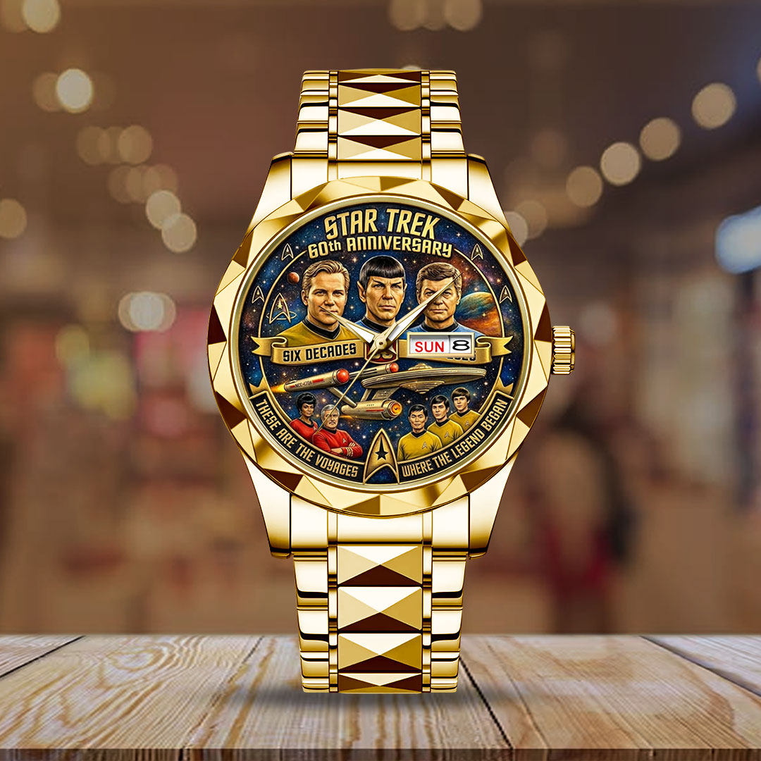 Star Trek 60th Anniversary 2026 Alloy Luxury Quartz Watch – TMTHU4662