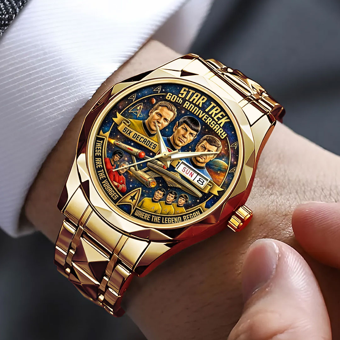 Star Trek 60th Anniversary 2026 Alloy Luxury Quartz Watch – TMTHU4662