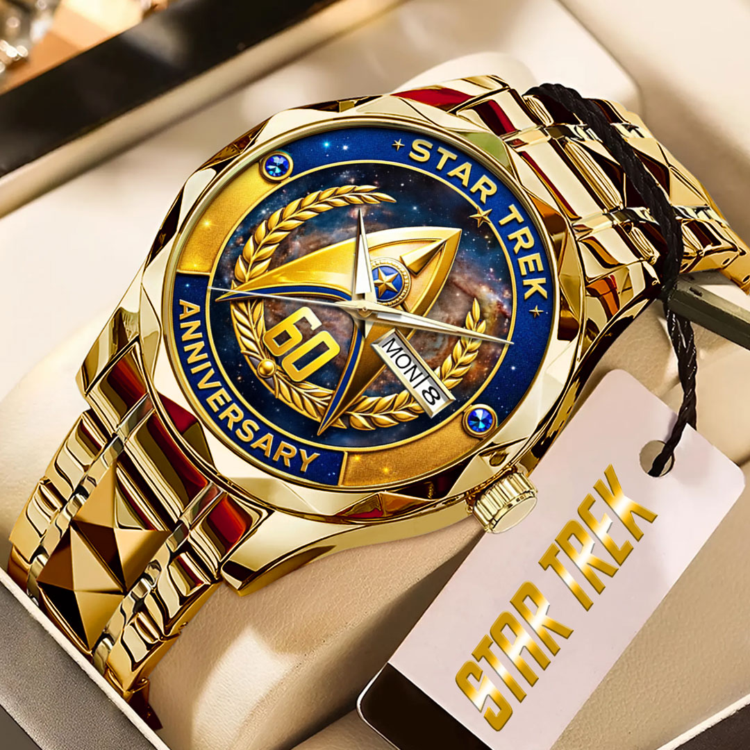 Star Trek 60th Anniversary 2026 Alloy Luxury Quartz Watch – TMTHU4703