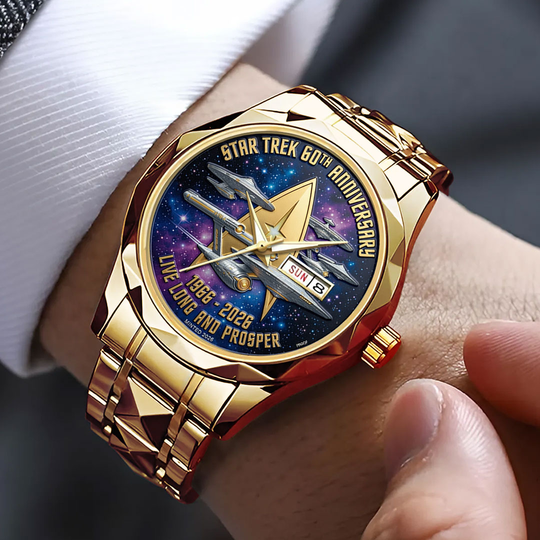 Star Trek 60th Anniversary 2026 Alloy Luxury Quartz Watch – TMTHU4824