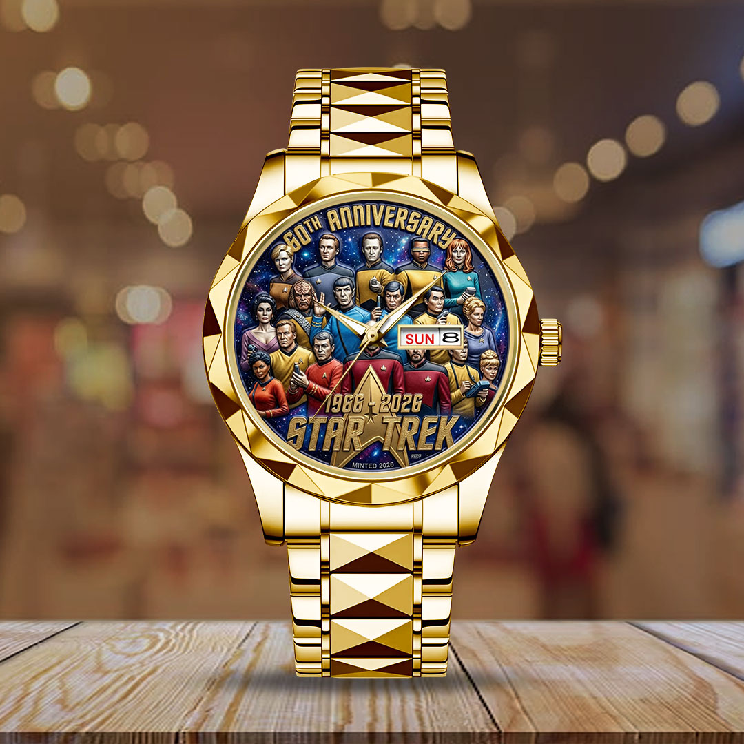 Star Trek 60th Anniversary 2026 Alloy Luxury Quartz Watch – TMTHU4823