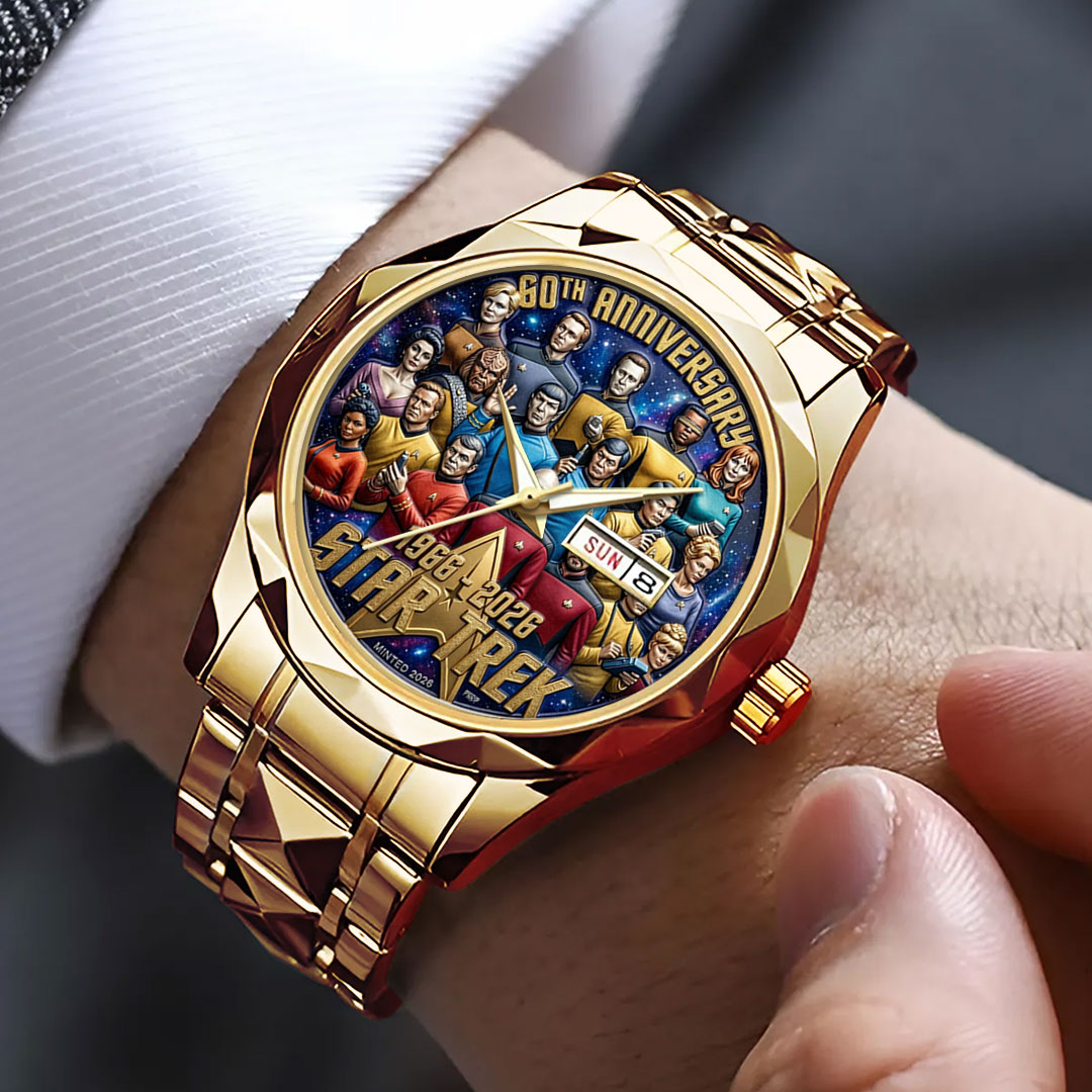 Star Trek 60th Anniversary 2026 Alloy Luxury Quartz Watch – TMTHU4823