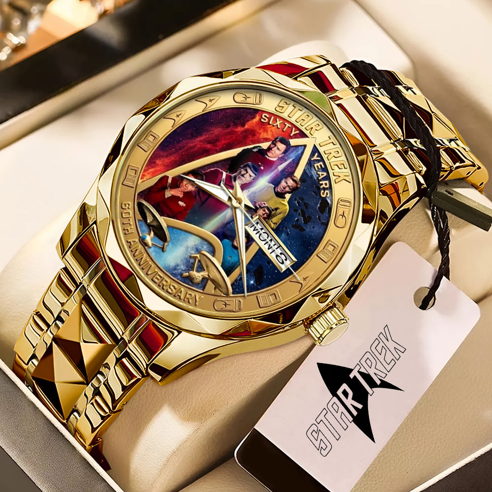 Star Trek 60th Anniversary 2026 Alloy Luxury Quartz Watch – TMTHU5340