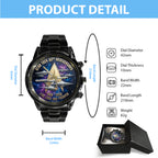 Star Trek 60th Anniversary 2026 Black Stainless Steel Watch – TMTHU4746