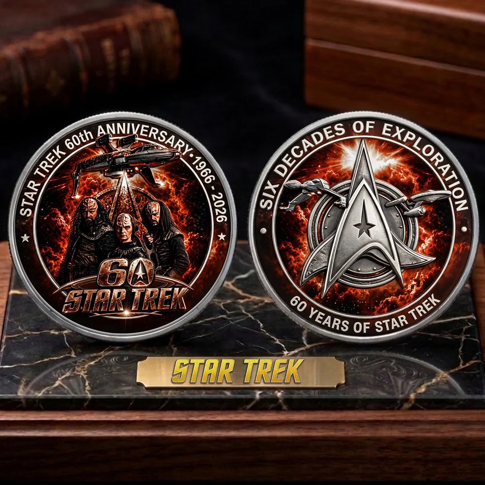 Star Trek 60th Anniversary 2026 Commemorative Coin – TMTHU10024