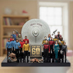 Star Trek 60th Anniversary 2026 Custom Shape Acrylic Plaque – TMTHU4621