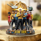 Star Trek 60th Anniversary 2026 Custom Shape Acrylic Plaque – TMTHU4878