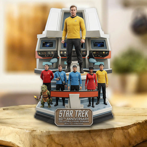 Star Trek 60th Anniversary 2026 Custom Shape Acrylic Plaque – TMTHU6329