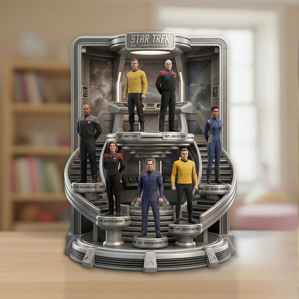 Star Trek 60th Anniversary 2026 Custom Shape Acrylic Plaque – TMTHU6511