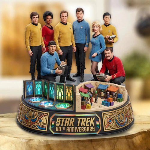 Star Trek 60th Anniversary 2026 Custom Shape Acrylic Plaque – TMTHU8783