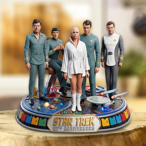 Star Trek 60th Anniversary 2026 Custom Shape Acrylic Plaque – TMTHU8793