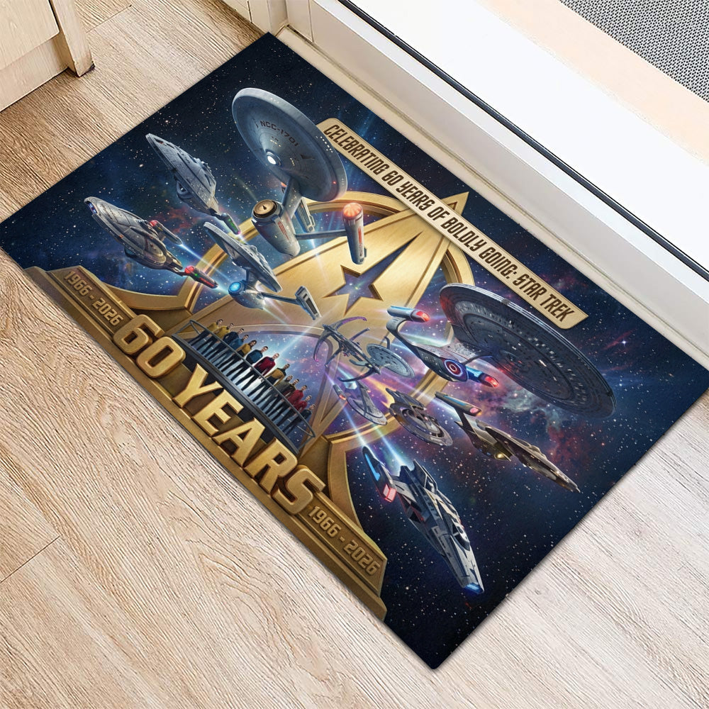 Star Trek 60th Anniversary 2026 Custom Doormat – TMTHU5657