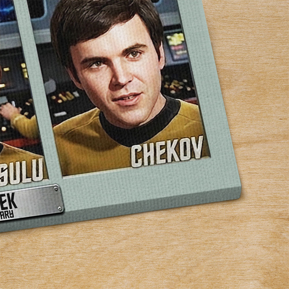 Star Trek 60th Anniversary 2026 Rectangle Canvas With Inner Frame – TMTHU6096