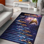 Star Trek 60th Anniversary 2026 Rectangular Rug – TMTHU7747