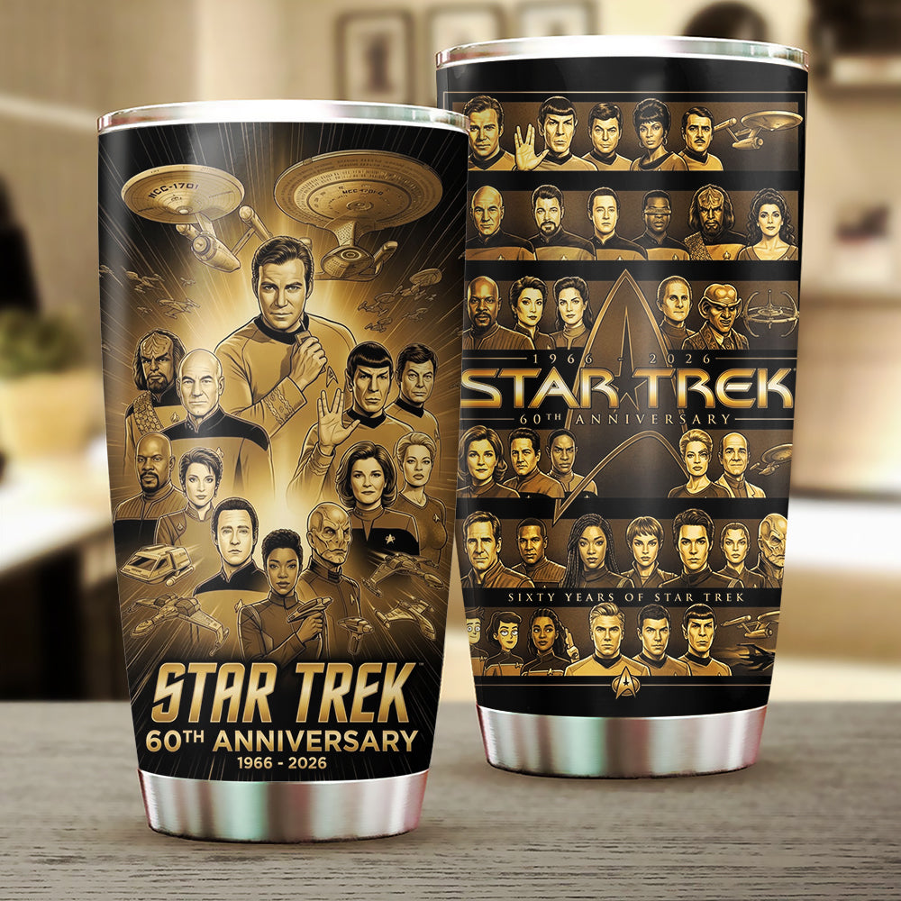 Star Trek 60th Anniversary 2026 Tumbler Cup – TMTHU5388