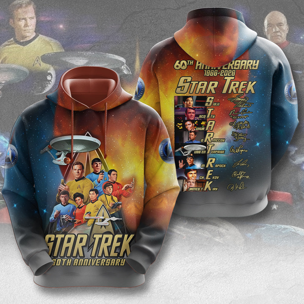 Star Trek 60th Anniversary 3D Apparel – TMTHU7530