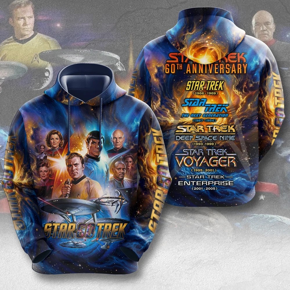 Star Trek 60th Anniversary 3D Apparel – TMTHU8790