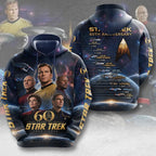 Star Trek 60th Anniversary 3D Apparel – TMTHU9282