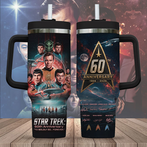 Star Trek 60th Anniversary 40oz Tumbler – TMTHU7870