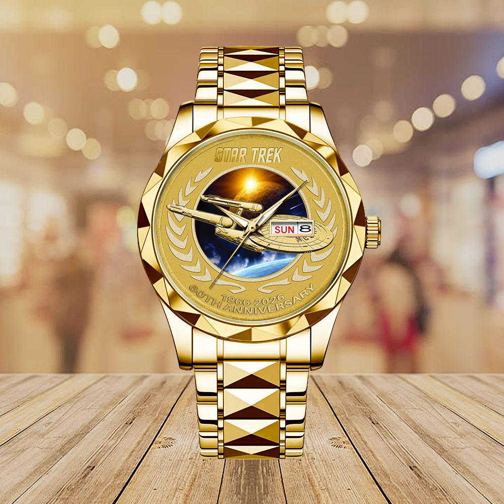 Star Trek 60th Anniversary Alloy Luxury Quartz Watch – MAITM12570