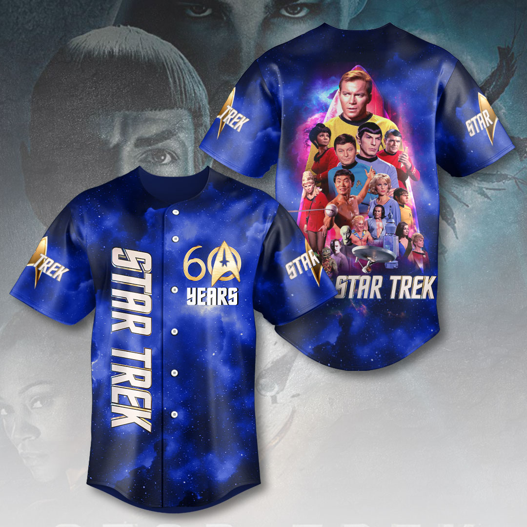 Star Trek 60th Anniversary Baseball Jersey – HOATT12539