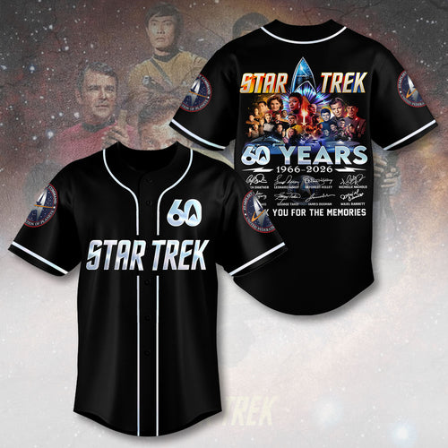 Star Trek 60th Anniversary Baseball Jersey – TANTN21235
