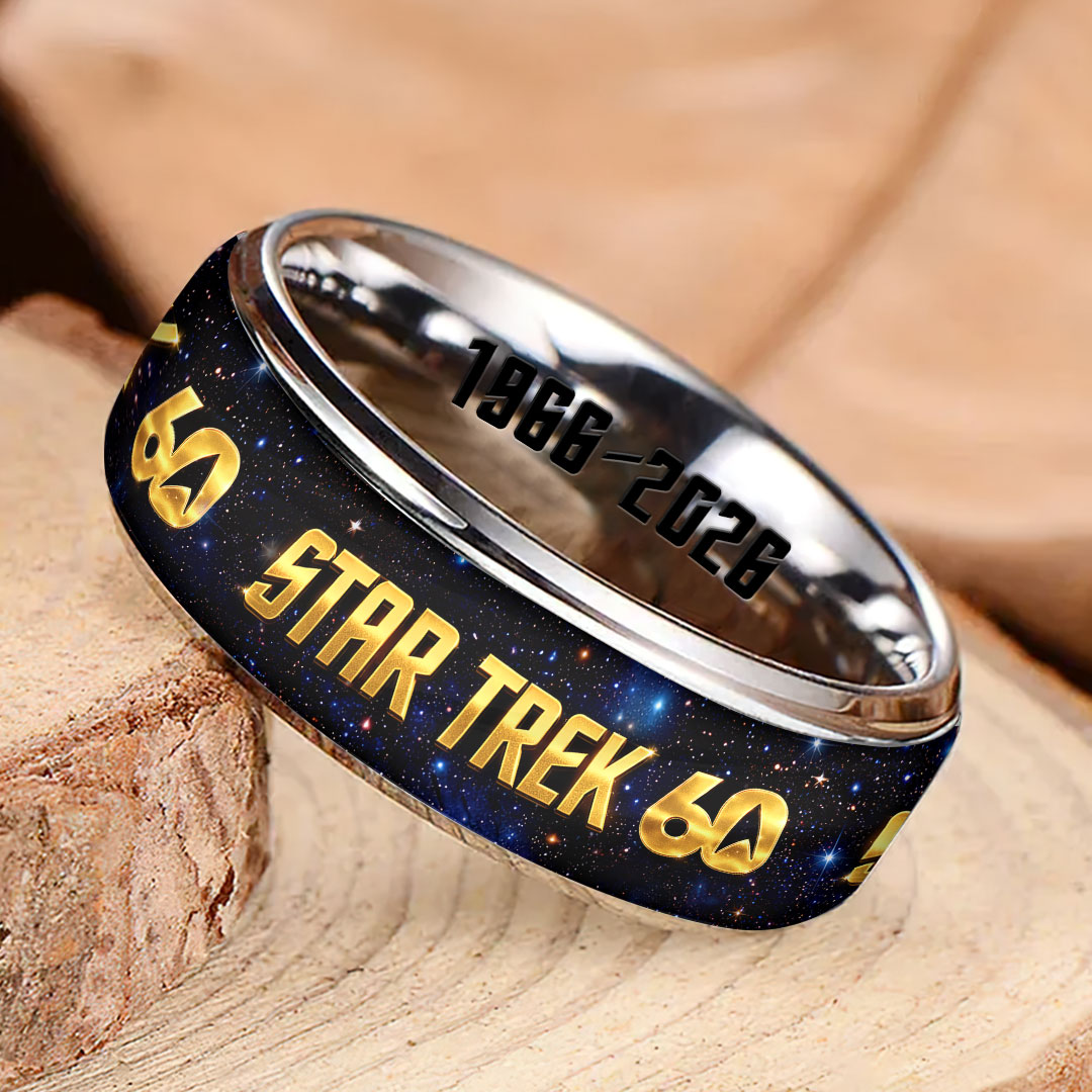 Star Trek 60th Anniversary Custom Alloy Ring – HOATT16388