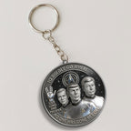 Star Trek 60th Anniversary Custom Shape 2-sided Keychain – MAITM14295