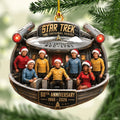 Star Trek 60th Anniversary Custom Shape 2-side Printed Acrylic Ornament – MAITM15295